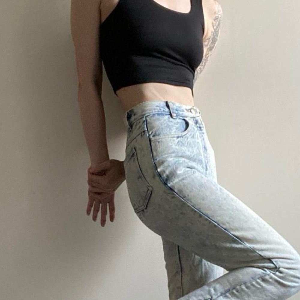 ‼️SOLD‼️True 80s Vintage Acid Wash jeans
